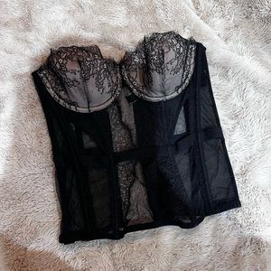NWT Victorias Secret Lace Corset Top